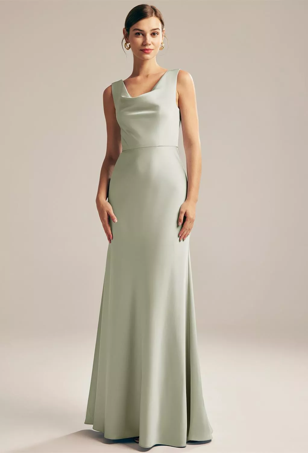 AW Maura Sage Green  Bridesmaid Dresses